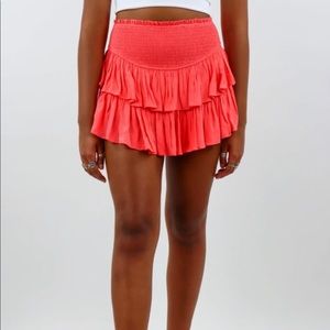 rock n rags sunshine day dream skirt (coral)